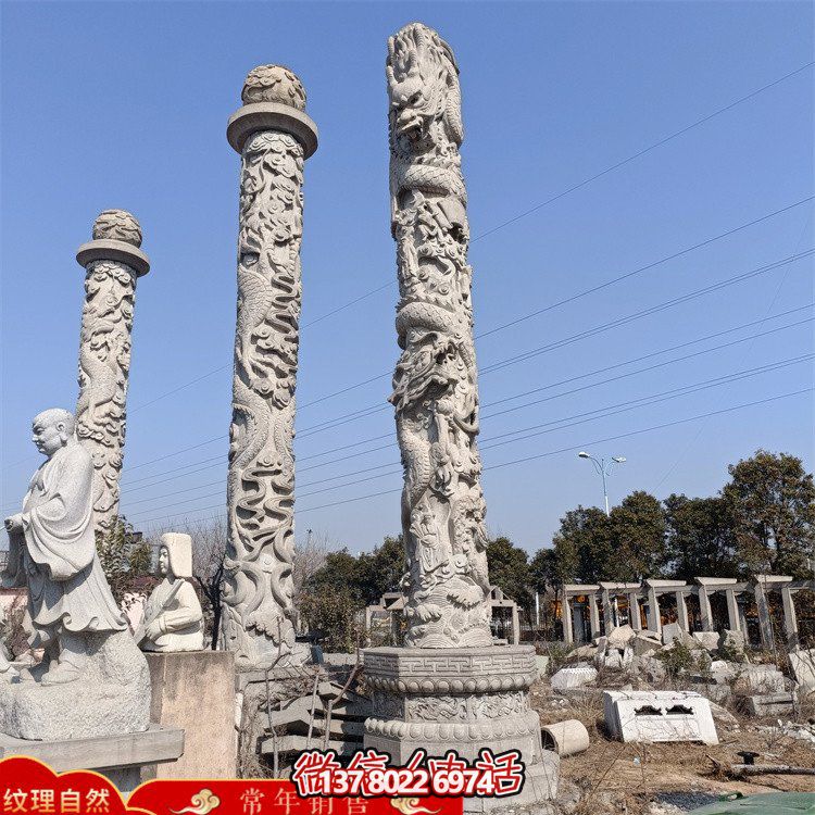 精美石雕文化庭院，欣賞絢麗景觀