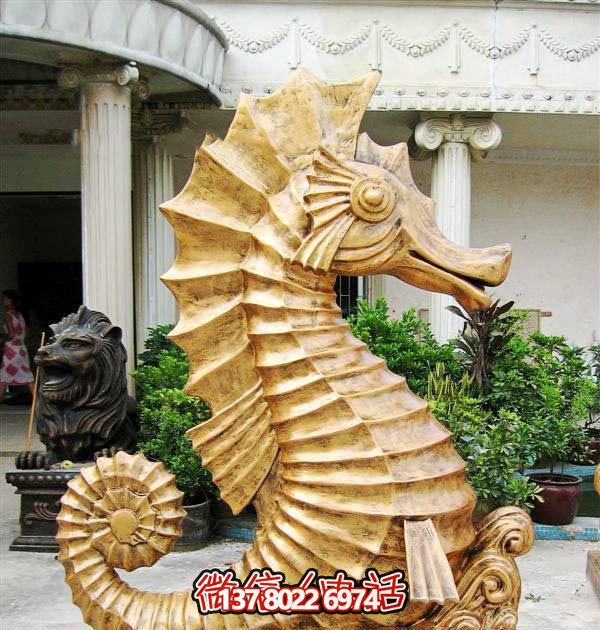 海馬玻璃鋼雕塑,創意林里擺放裝飾 海馬玻璃鋼雕塑,創意林里擺放裝飾