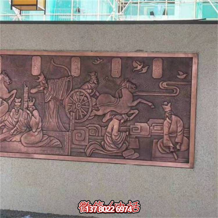 全方位視覺藝術(shù)裝飾——室內(nèi)外雕塑、浮雕、壁畫、銅雕的完美結(jié)合