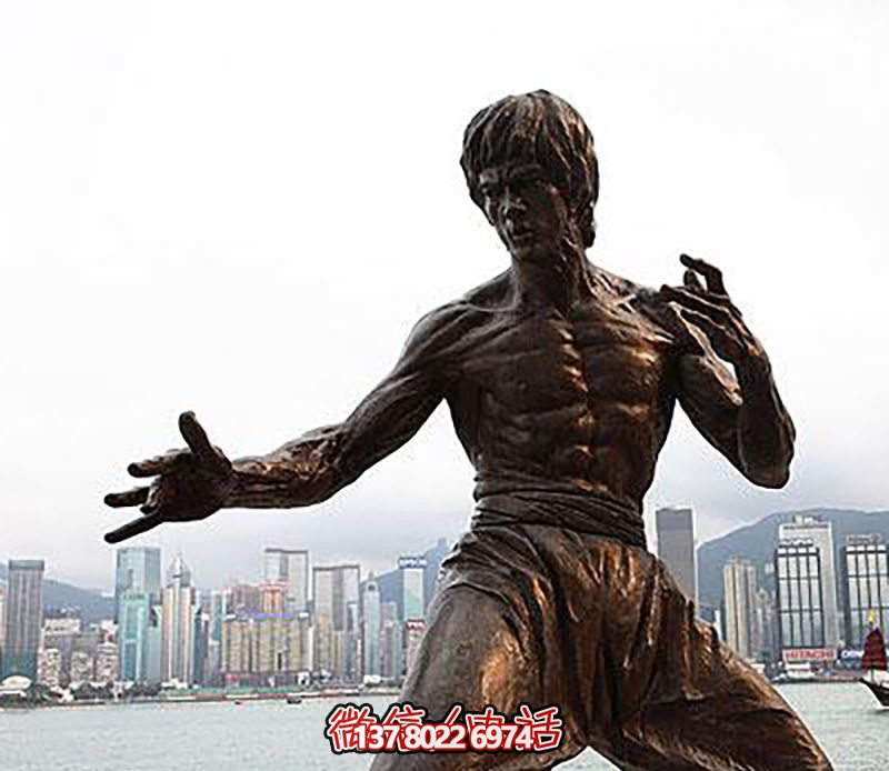 李小龍銅雕雕塑,緬懷經典電影明星 李小龍銅雕雕塑,緬懷經典電影明星
