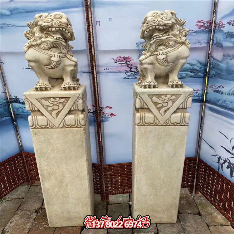 精美石雕擺件，裝點家中庭院