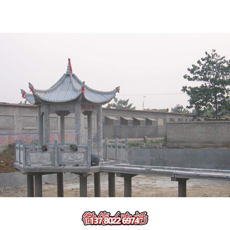 大理石景觀雕塑涼亭，滿足室外休閑需求