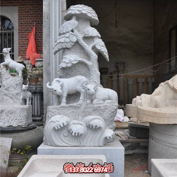 精美雕刻大理石景觀擺件，為您的園林小區增添獨特風采