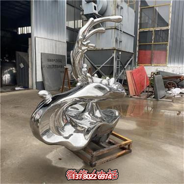 海浪抽象雕塑水景噴泉——點(diǎn)綴大型廣場(chǎng)、酒店門口