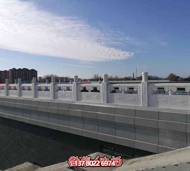精美石雕橋欄桿，藝術(shù)美學(xué)完美結(jié)合