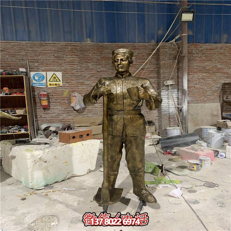 藝術玻璃鋼人物雕塑，點綴園林景觀