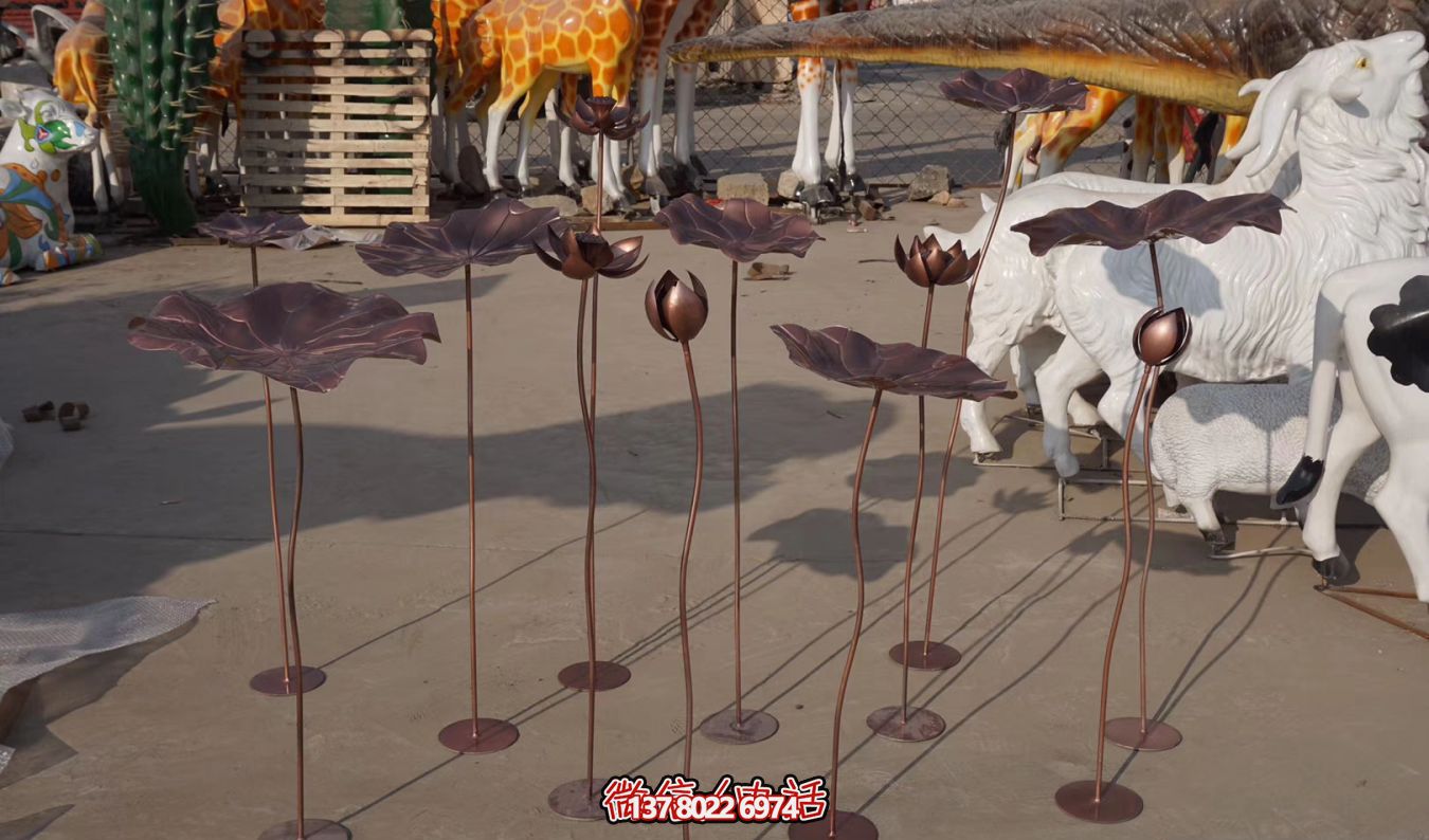 銅鑄荷花雕塑——藝術(shù)的創(chuàng)意廣場 銅鑄荷花雕塑——藝術(shù)的創(chuàng)意廣場
