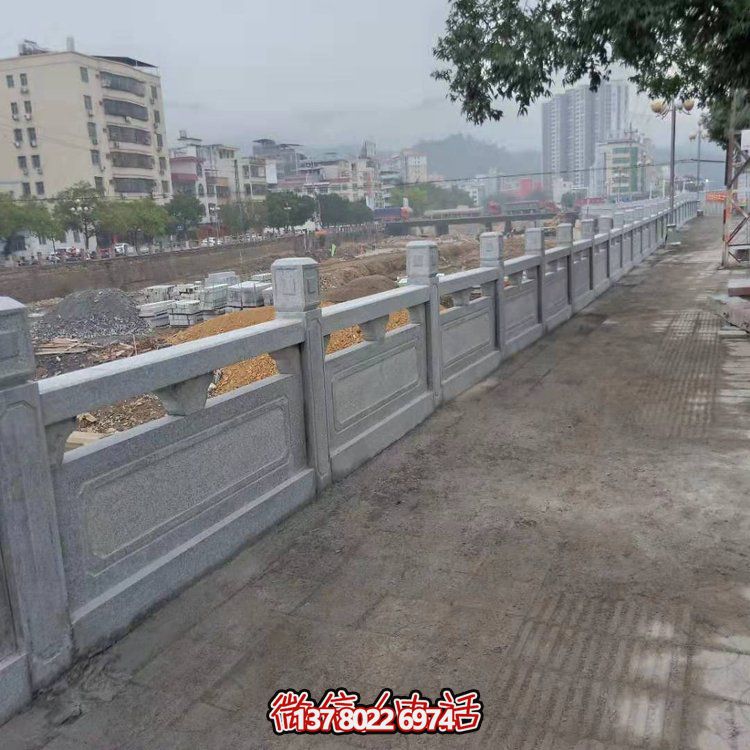 精美大理石雕塑圍欄，美化您的城市河道