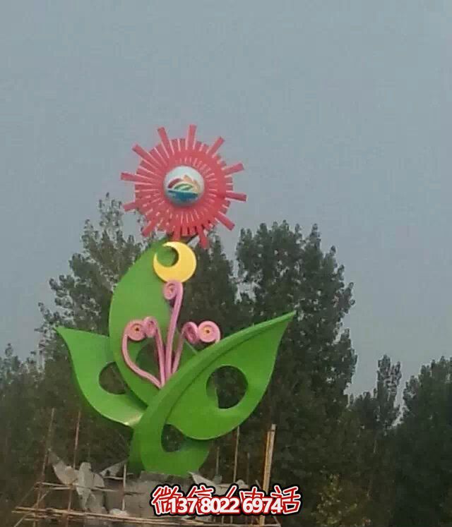 不銹鋼藝術雕塑，為景觀公園添彩