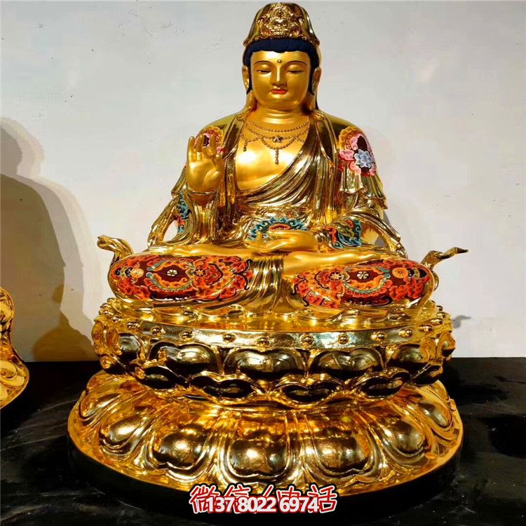 宗教廟宇噴金烤漆創(chuàng)意神佛三圣雕塑 宗教廟宇噴金烤漆創(chuàng)意神佛三圣雕塑