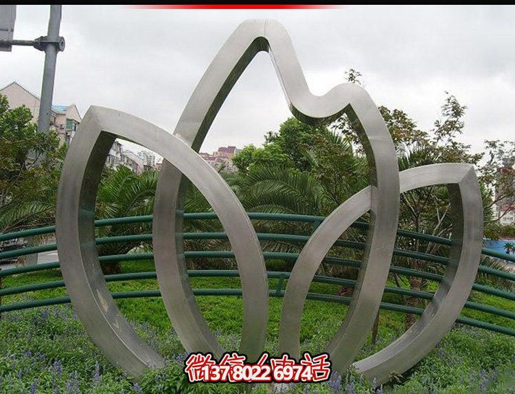 城市花園廣場(chǎng)抽象不銹鋼樹葉雕塑 城市花園廣場(chǎng)抽象不銹鋼樹葉雕塑