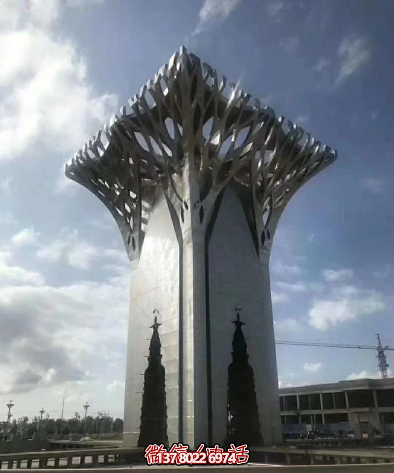 花園廣場(chǎng)抽象大樹不銹鋼雕塑 花園廣場(chǎng)抽象大樹不銹鋼雕塑
